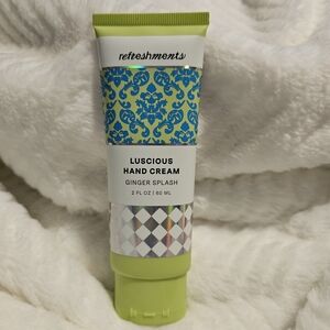 Refreshments Luscious Hand Cream 2 oz - Ginger Splash